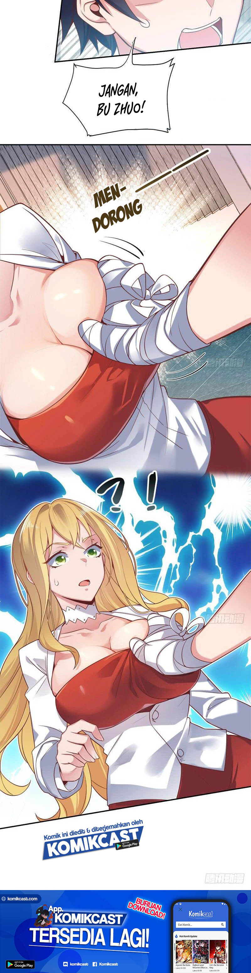 Carrying The Goddess Along Chapter 43 Gambar 22